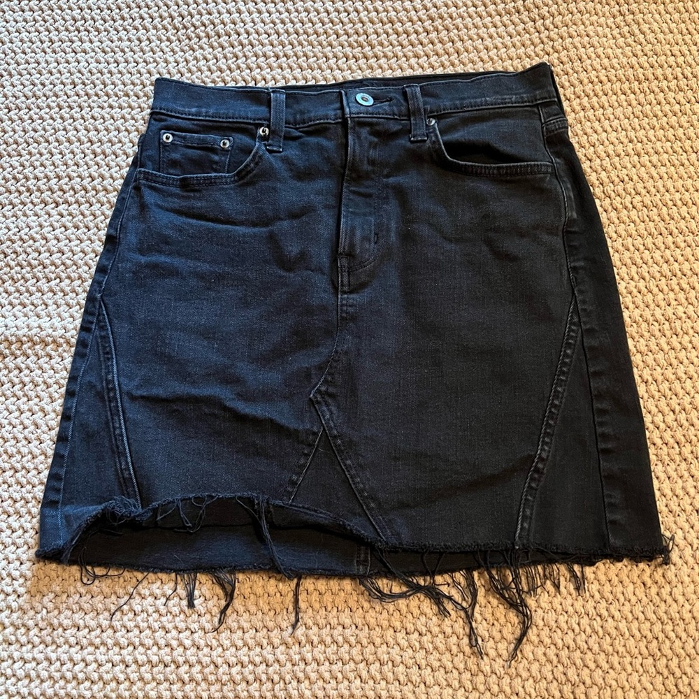Arizona Jean Co. Black Jean Skirt. Size 1.